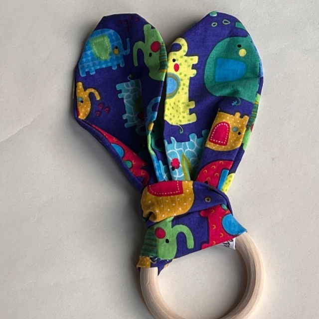 Product: Bijtring 'Olifanten kriskras